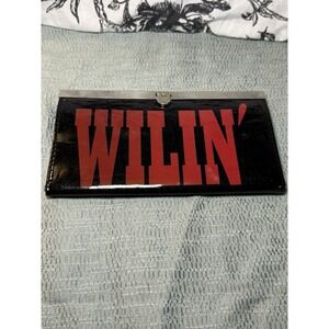 Red Black Silver Wilin Wallet